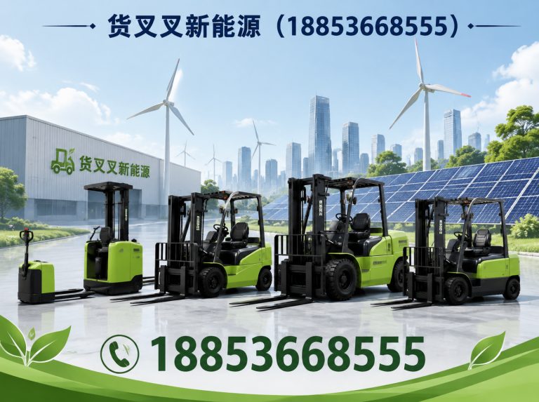 兰山区货叉叉新能源展示图