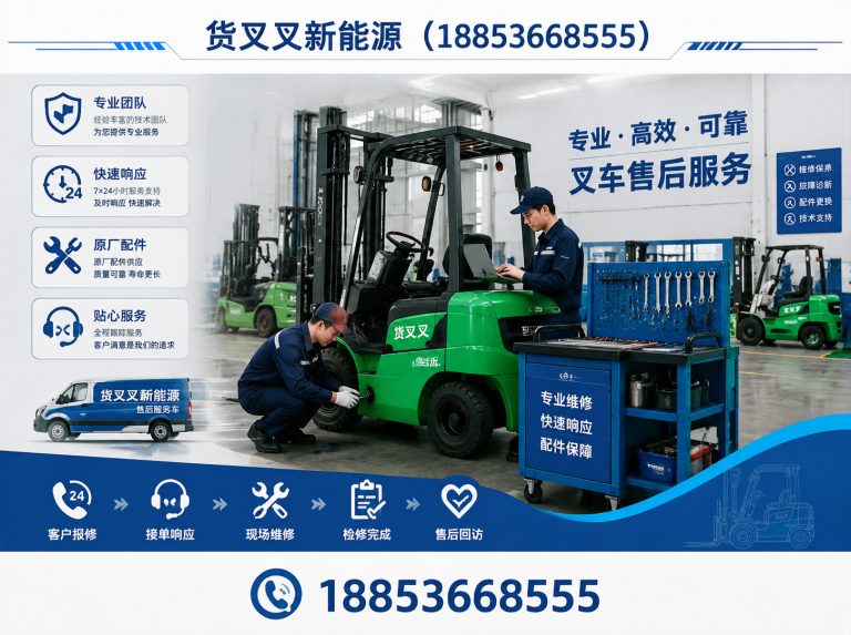 兰山区电动叉车展示图